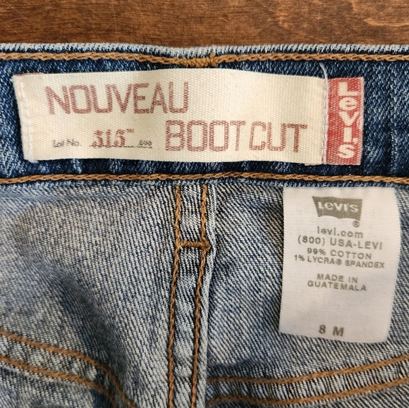 Vintage Y2K Levi's 515 Nouveau Bootcut Jeans, size 8M - Picture 10 of 11